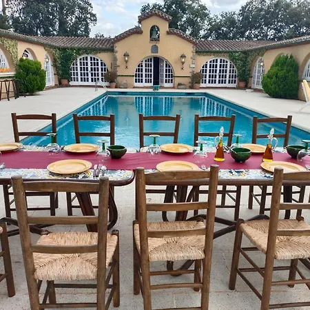 公寓 Masia Mimosa Pool House *